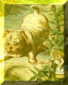 Alice Distracts the Puppy