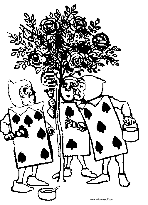 Painting the Roses Red